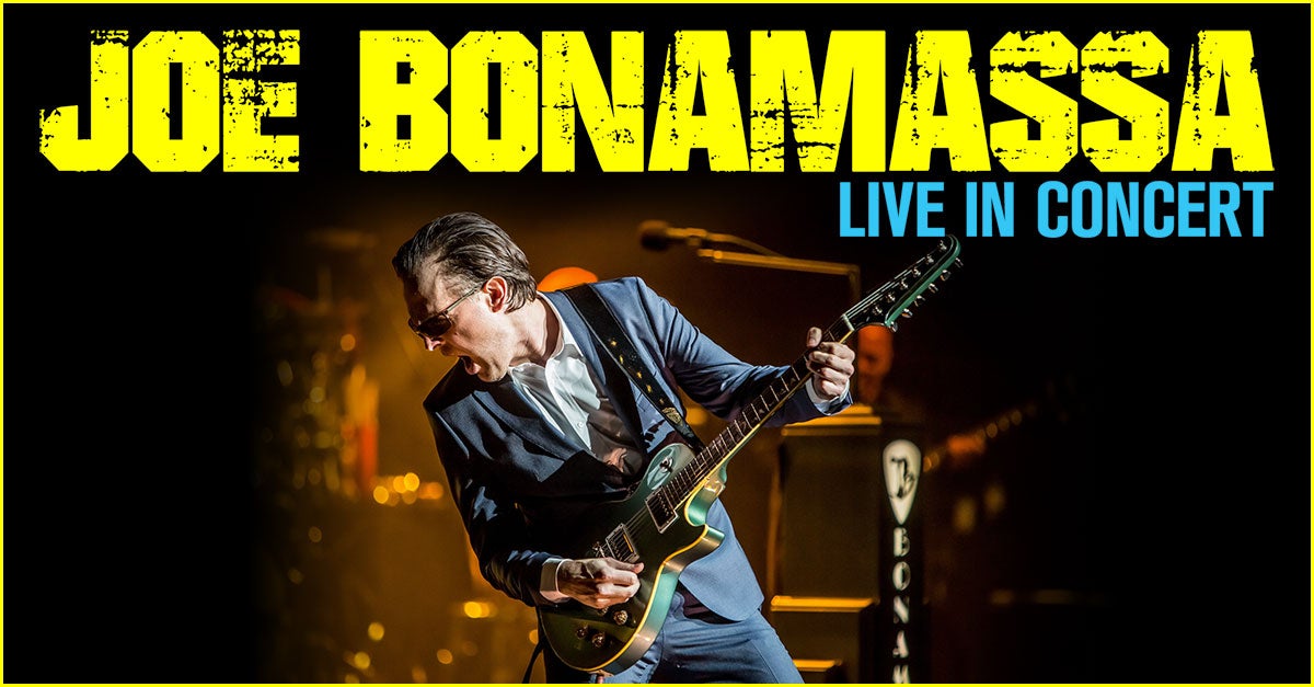 *Cancelled* Joe Bonamassa