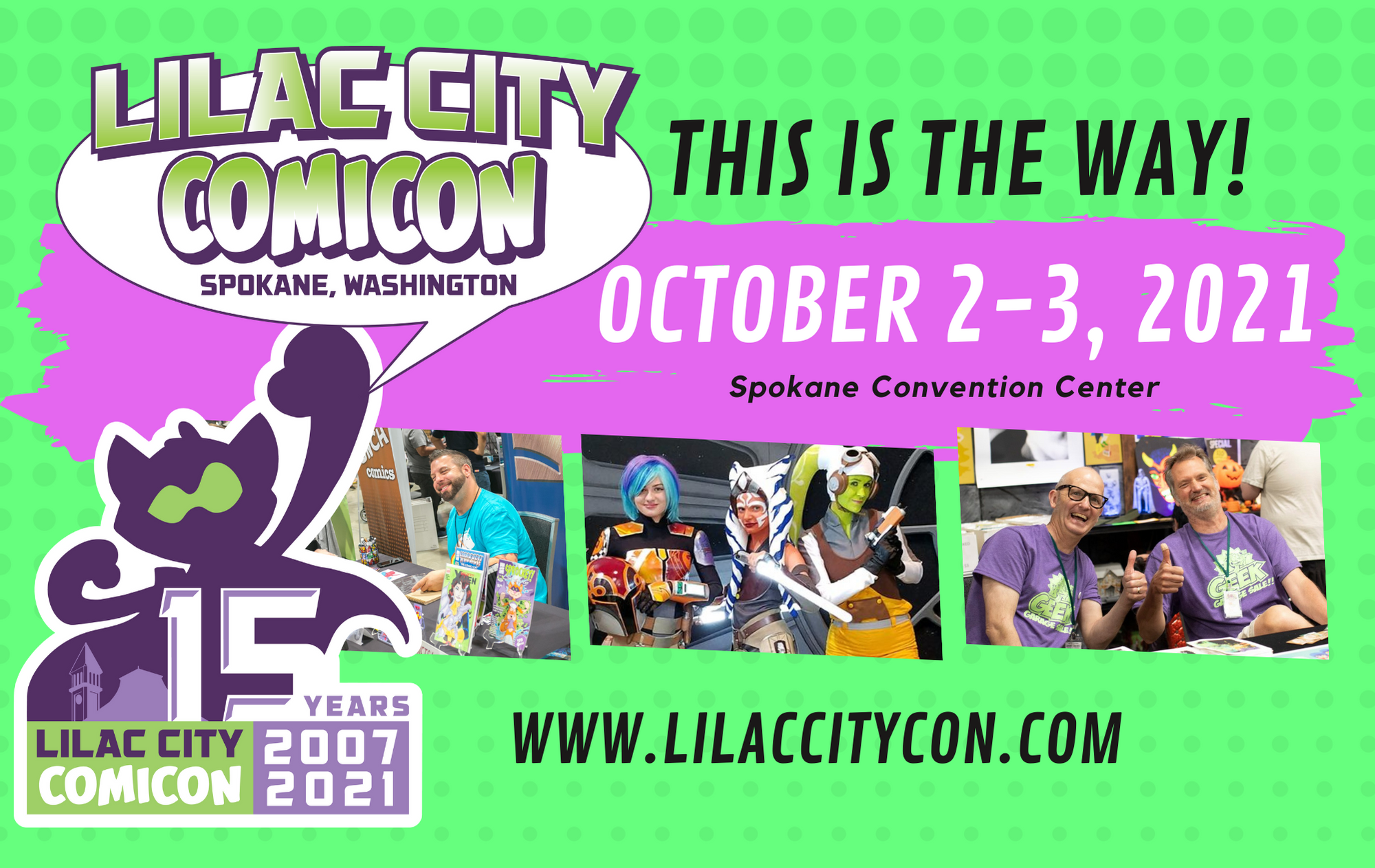 Lilac City Comicon TicketsWest