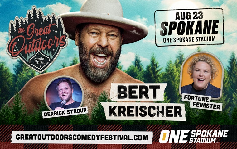 More Info for Bert Kreischer, Fortune Feimster and Derrick Stroup: Great Outdoors Comedy Festival