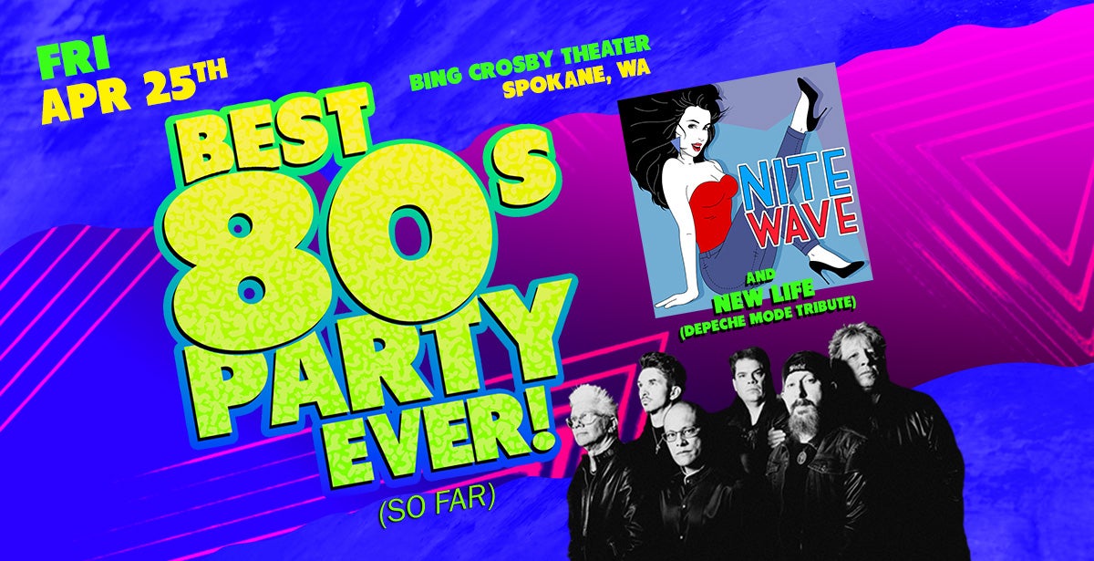 Best 80's Party Ever! w/ Nite Wave + Depeche Mode Tribute - New Life