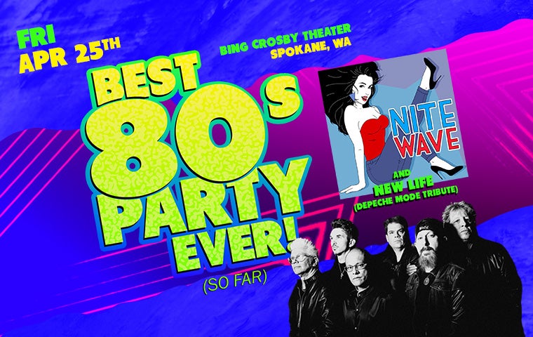 More Info for Best 80's Party Ever! w/ Nite Wave + Depeche Mode Tribute - New Life