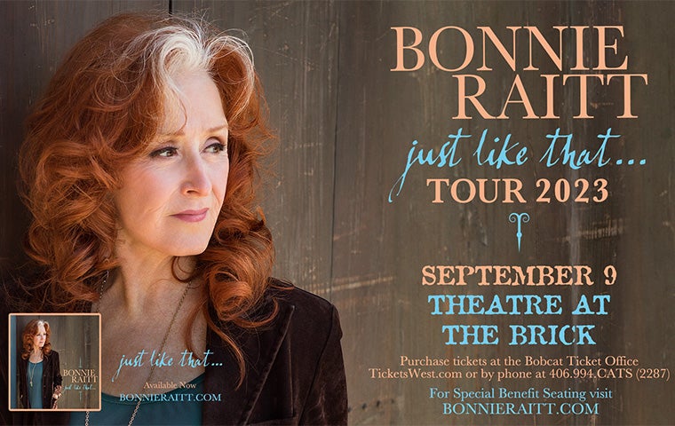 bonnie raitt tour tickets