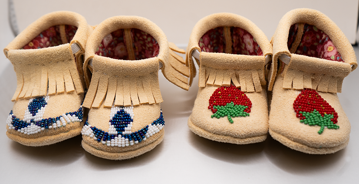 "Make Your Own" Newborn Baby Moccasins