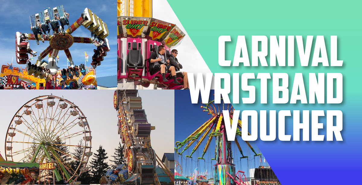 Carnival Wristband Voucher 2023 Spokane County Interstate Fair