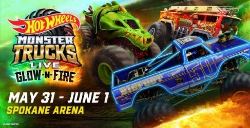 HOT WHEELS MONSTER TRUCKS LIVE GLOW-N-FIRE