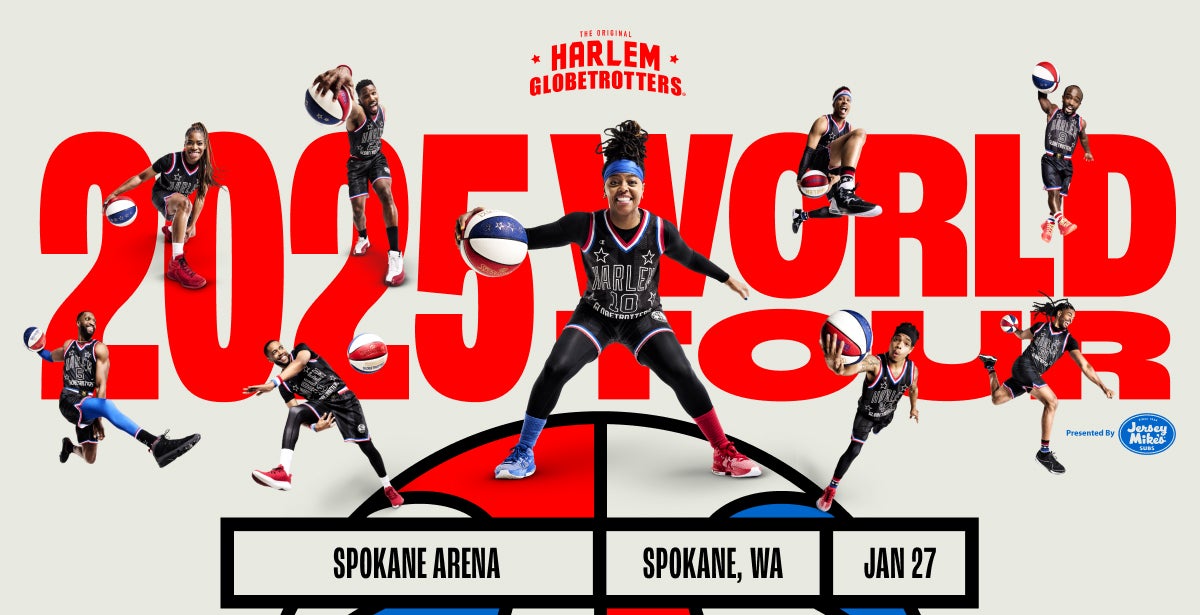 Spokane - Harlem Globetrotters 2025 World Tour Presented by Jersey Mike's Subs