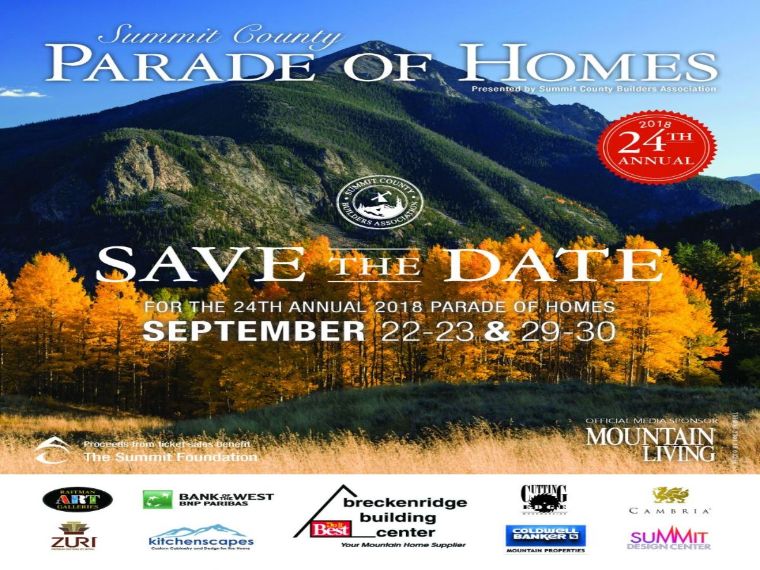Summit County Parade of Homes TicketsWest
