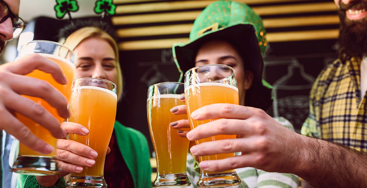  St. Patrick's Day Parade Pour Before